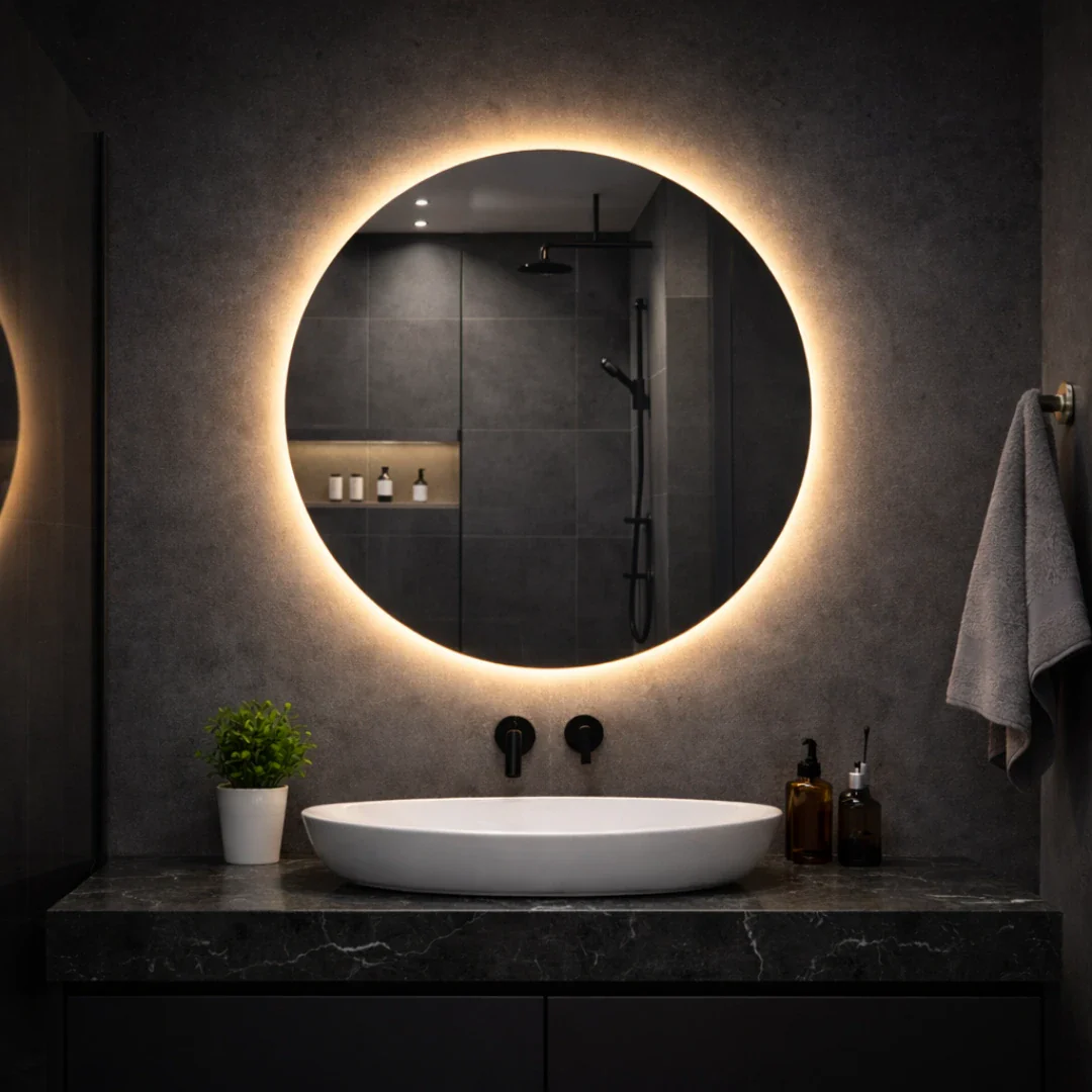 Backlit LED Mirror