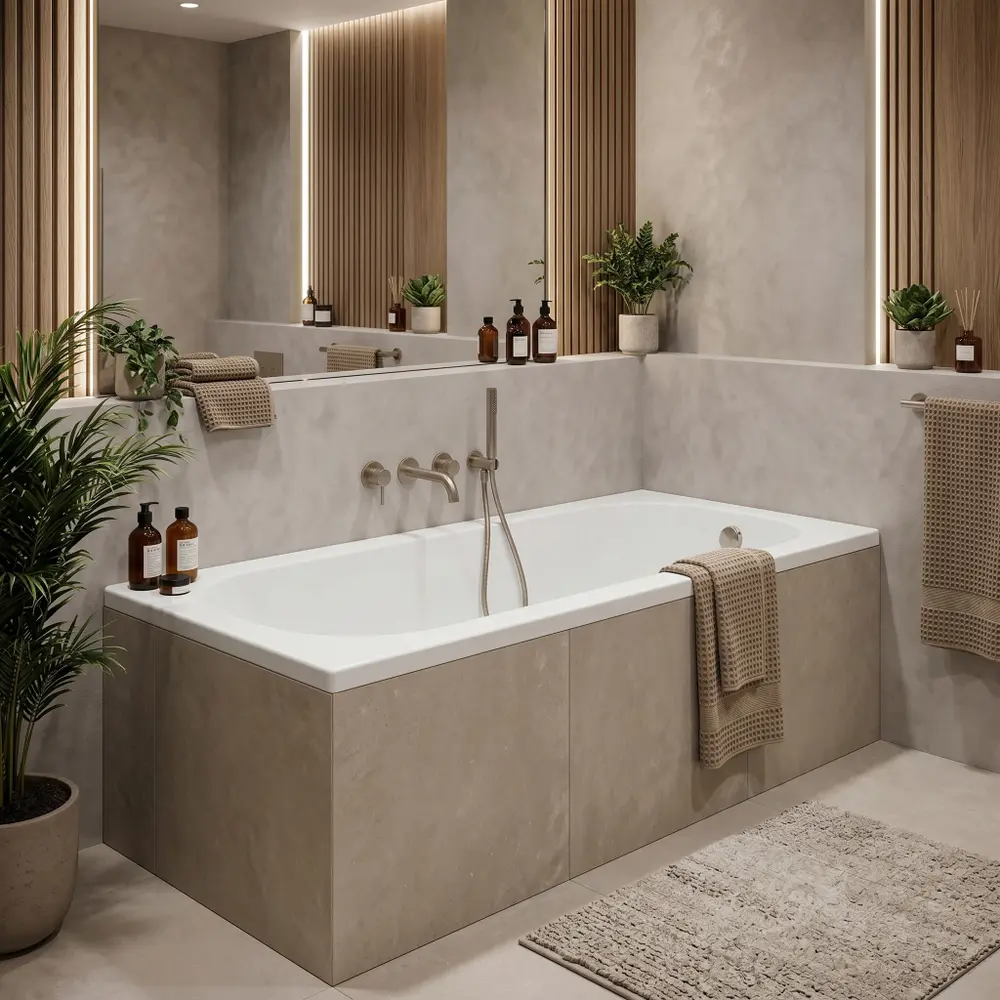 Built-in Acrylic Bath