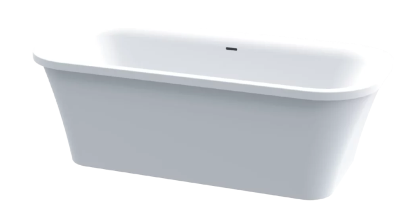Lyon Free Standing Bath One Piece – White